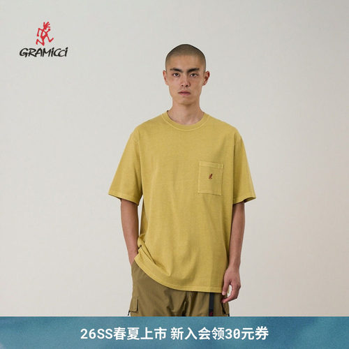 【26新款】GRAMICCI小野人复古图案印花休闲短袖T恤G304-OGJ-PG