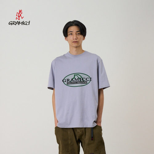 Gramicci小野人男女款夏季休闲复古短袖T恤G6SU-T121