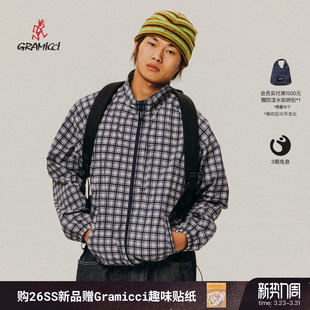 纹外套上衣G6SM 轻量防风格 GRAMICCI小野人男款 J043 26新款