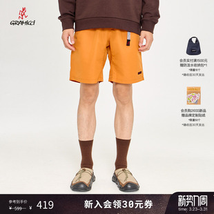 滑板裤 户外可收纳休闲短裤 夏P024 男款 GRAMICCI小野人