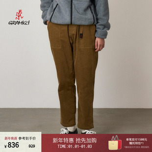 G5FU 灯芯绒宽松休闲微锥长裤 P074 男女同款 GRAMICCI小野人冬季