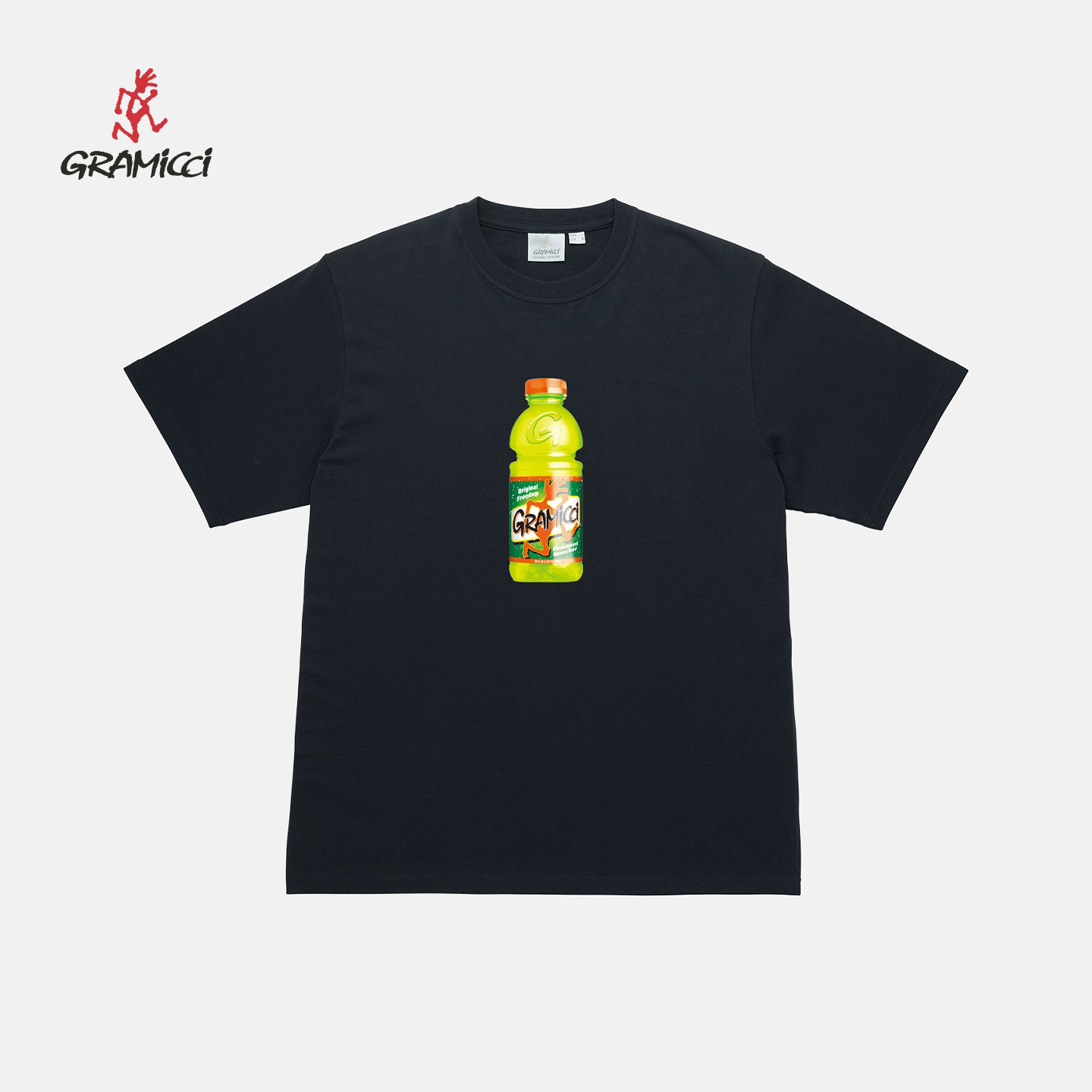 Gramicci小野人图案印花休闲纯棉短袖T恤G6SU-T111图片