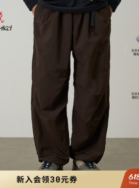 【26新款】GRAMICCI小野人男款尼龙撞色拼接防晒长裤子G6SM-P069