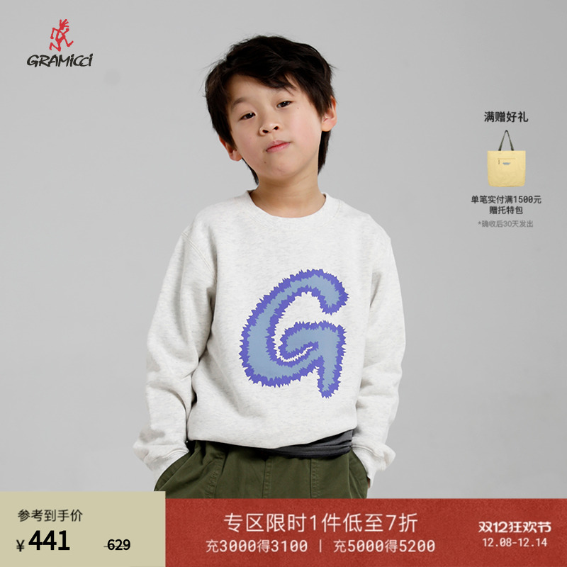 GRAMICCI儿童圆领卫衣