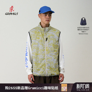 J029 GRAMICCI小野人户外轻量立领钓鱼梭织马甲男G6SM 26新款
