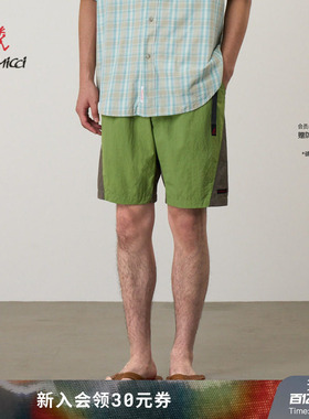 【26新款】GRAMICCI小野人防泼水防晒尼龙夏季短裤子男G6SM-P033