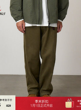 【季末折扣】GRAMICCI小野人GPANT棉斜纹版攀岩直筒长裤G5FM-P140