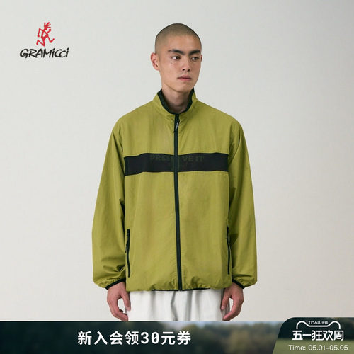 【26新款】GRAMICCI小野人户外防晒尼龙外套休闲上衣男G6SM-J050