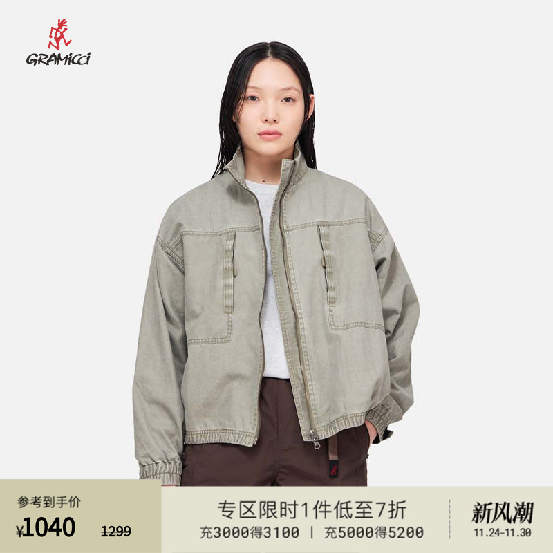 【25春】GRAMICCI 小野人新品帆布复古风夹克J071休闲舒适外套