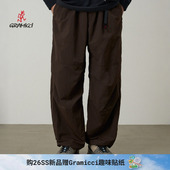 G6SM 尼龙拼接徒步休闲长裤 GRAMICCI小野人男款 P069 26新款