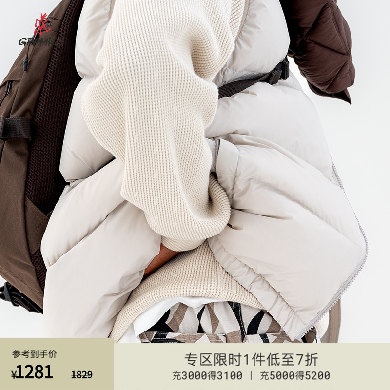 GRAMICCI冬季羽绒马甲外套