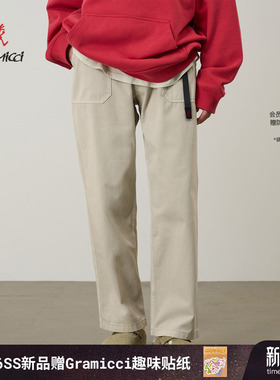 【26新款】GRAMICCI小野人女款直筒复古工装休闲长裤G6SW-P004