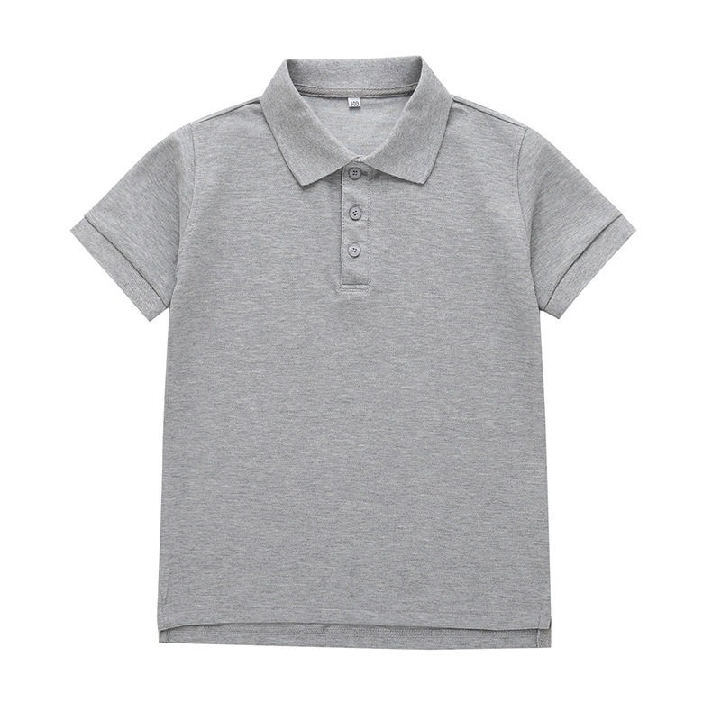 中小学生POLO衫校服学院英伦风园园服夏季翻领 T恤男童短袖上衣服
