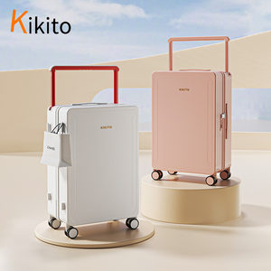 kikito宽拉杆行李箱女新款20寸登机箱小型轻便旅行密码皮箱子男24