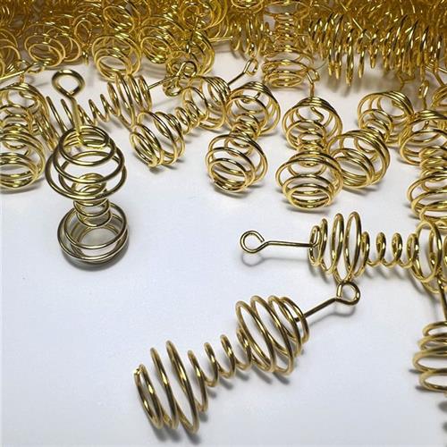 扁担钩弹簧爆炸钩弹簧新型榄型塔型细腰鼓弹簧自制炸钩配件托饵器