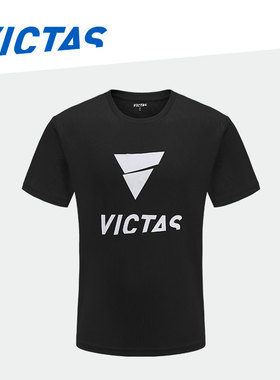 victas维克塔斯乒乓球服短袖训练衣服logo文化衫运动T恤