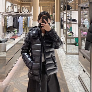 意大利代购MON­CL­ER/蒙­口羽绒服Bady王菲同款修身女士外套冬