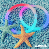 LUMICA 3色发光手环手镯荧光棒演唱会应援聚会派对户外野外露营
