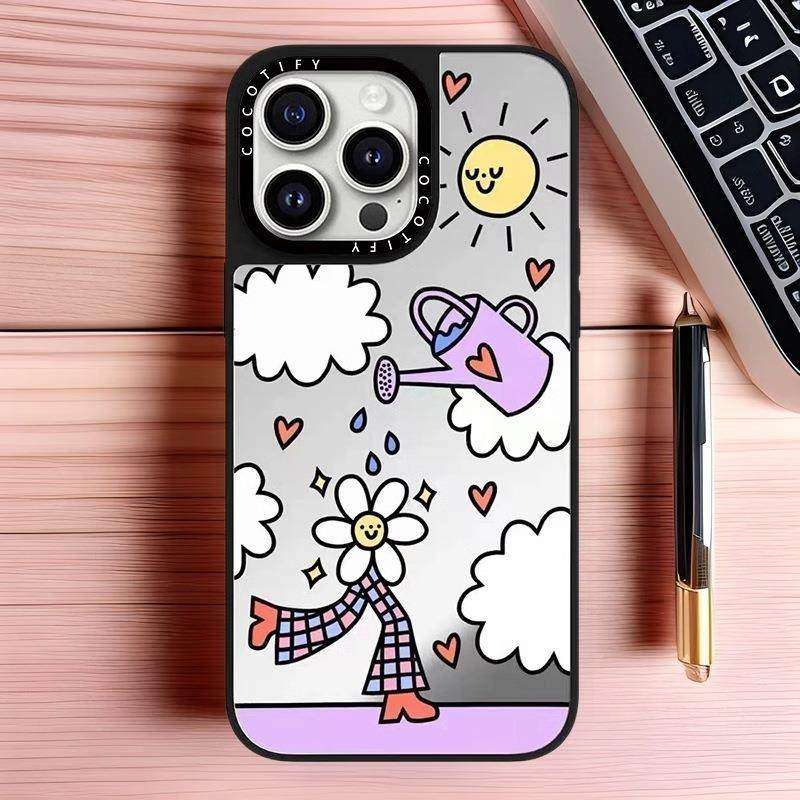 迪斯科小花适用于苹果15promax保护套iphone16promax 14pro13plus保护套外壳防摔卡通男女全包网红新款,3C数码配件,手机保护套/壳,淘宝优惠券,粉丝福利购,淘宝优惠卷