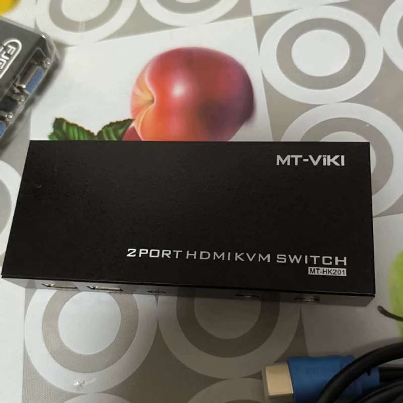 议价！迈拓维矩KVM切换器，2口高清，未拆封～