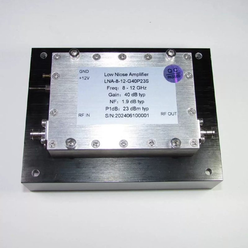 议价议价8-12GHz,X波段低噪声放大器(LNA),增益40d