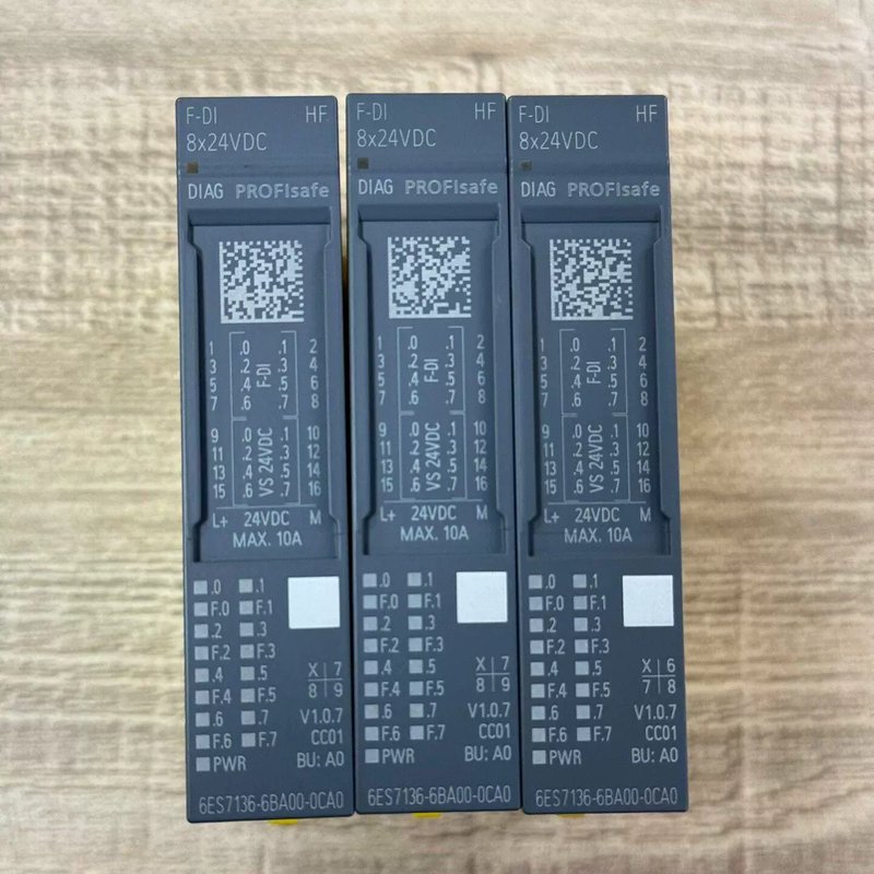 6ES7 136-6BA00-0CA0 PLC安全模块 F-DI 8x24VDC工控模块议价维修