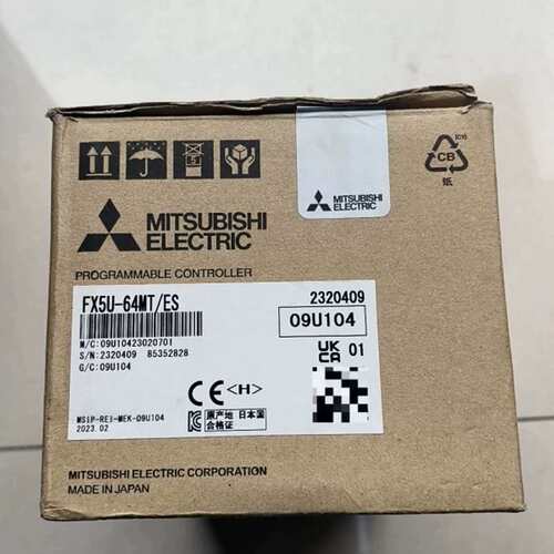 议价FX5U-64MT/ES，999新，仅开盒拍照片，内外序列号