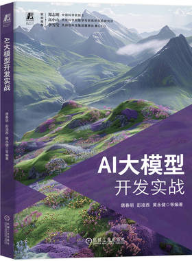 正版包邮 AI大模型开发实战 唐春明 人工智能 提示工程 RAG 智能体 多模态 模型轻量化 模型量化 知识蒸馏 机械工业出版社