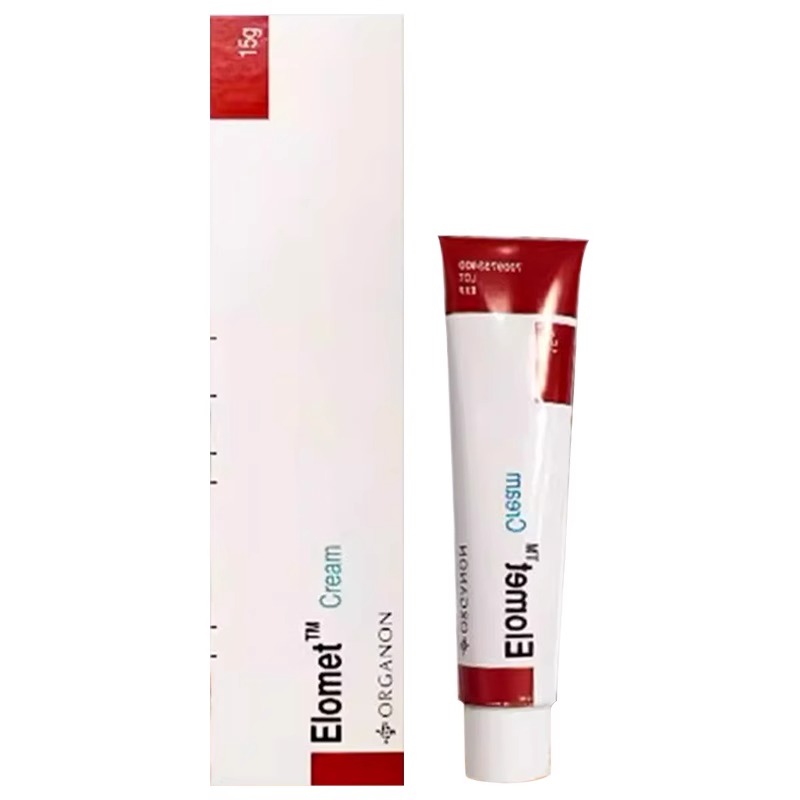 Elomet cream皑肤美得0.1%皮炎湿疹软膏成人荨麻疹湿疹止痒膏正品