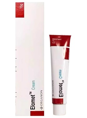 Elomet cream皑肤美得0.1%皮炎湿疹软膏成人荨麻疹湿疹止痒膏正品