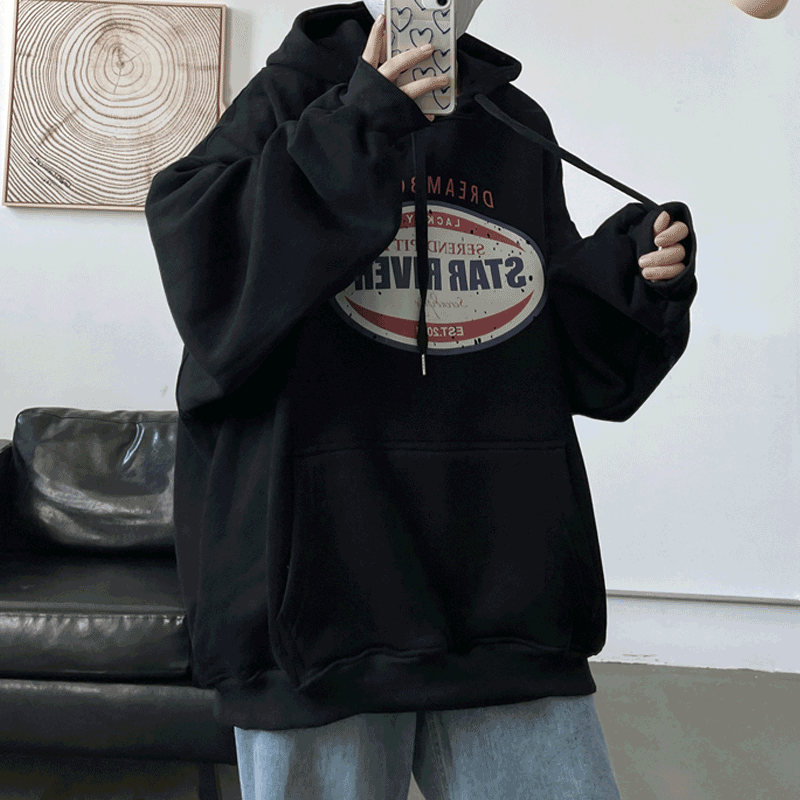 美式复古连帽卫衣男秋冬款ins潮牌oversize小众高街宽松上衣外套,男装,卫衣,淘宝优惠券,粉丝福利购,淘宝优惠卷