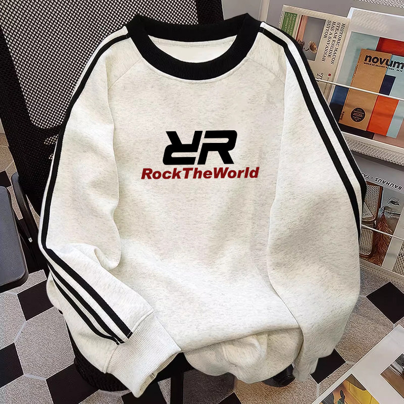 美式复古三条杠卫衣男春秋季2025新款宽松oversize情侣装上衣外套,男装,卫衣,淘宝优惠券,粉丝福利购,淘宝优惠卷