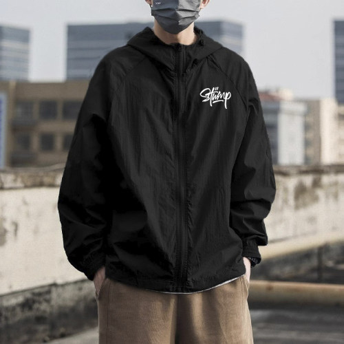 颖膝UPF50+薄款防晒衣男士夏季