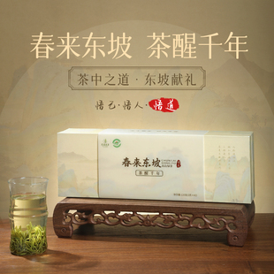天府龙芽2025年新茶叶宜宾早茶甘露绿茶特级茶礼盒装春来东坡120g