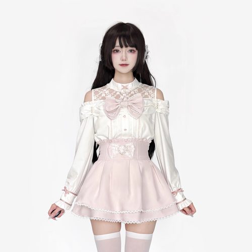 失宅心莱赛尔天丝日系量产型蕾服