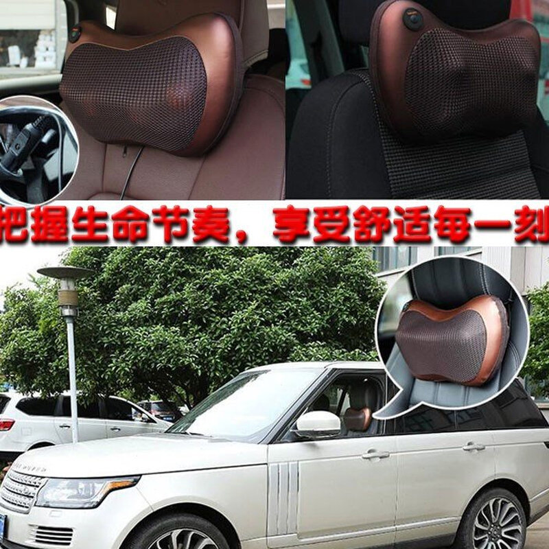 车载按摩仪器颈部腰部多功能揉捏按摩枕头颈椎颈肩电动睡觉专车用