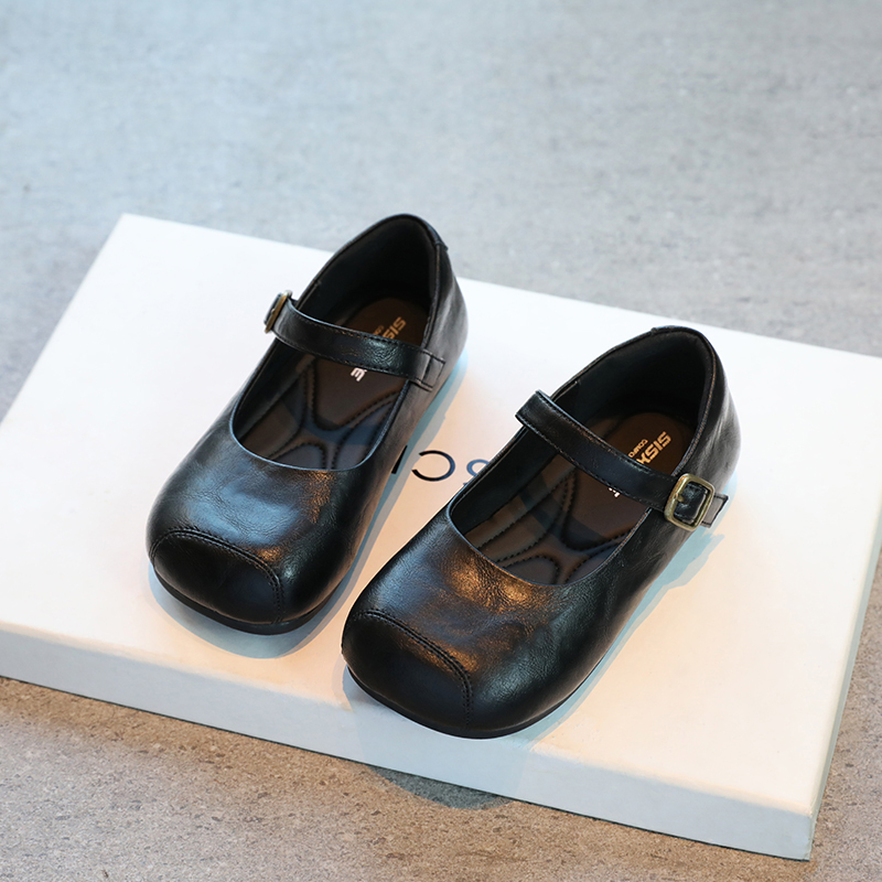 真皮女童软底皮鞋玛丽珍鞋子