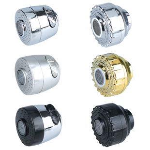 招财猫水龙头配件喷头小花洒头二档通用替换面盆龙头出水嘴起泡器