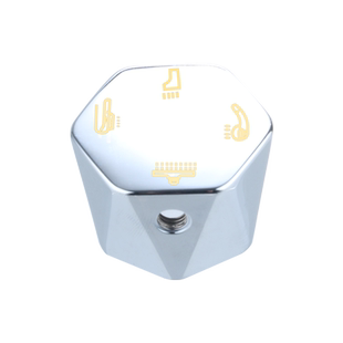 英饰淋浴花洒分水器四档转换阀芯洗澡花洒混水阀切换开关手轮配件