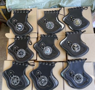 哈雷肥仔 摩瑞 建设 印第安侦察兵 摩托车隔热垫 排气管垫 防烫垫