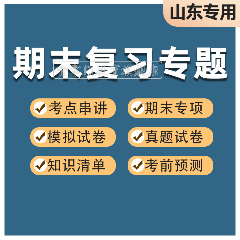 山东语文数学英语789年级上下册期中期末专项复习初中物化历试卷