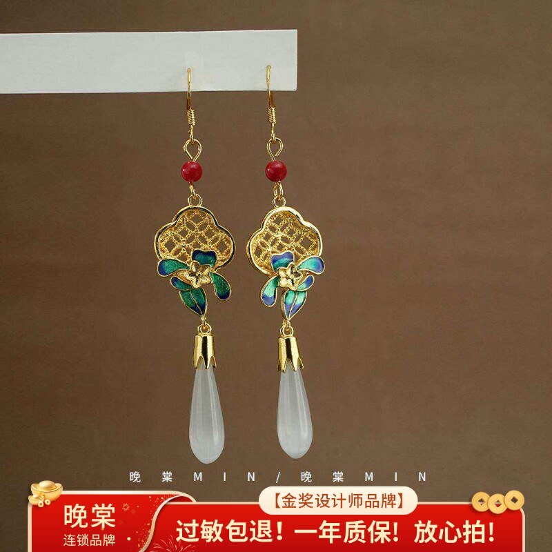 晚棠MIN新中式国风耳环