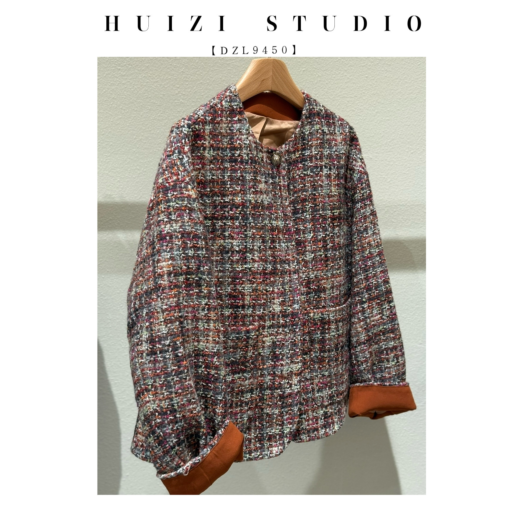 高定25秋冬新款小香风短款粗花呢编织名媛气质外套730720～,女装/女士精品,毛呢外套,淘宝优惠券,粉丝福利购,淘宝优惠卷