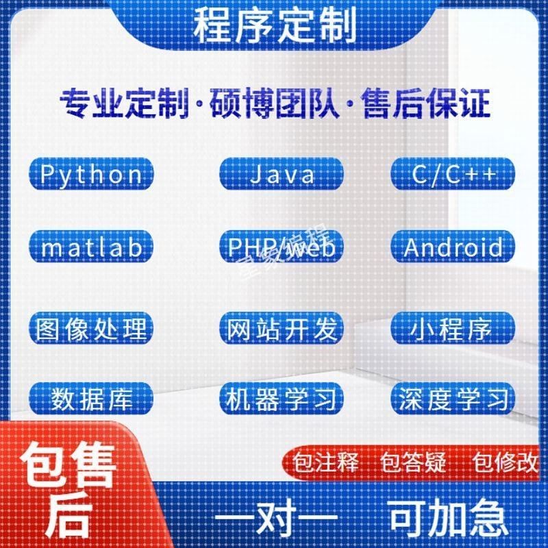 java代码编写matlab程序代编python代做c++接单r代写web深度学习