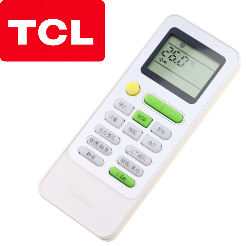 适用TCL空调遥控器通用GYKQ-52摇空板ECO静音Iset夜光版