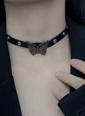 奶斯饰品合金锁骨链项链