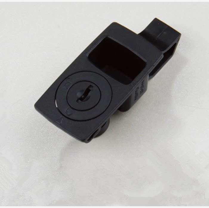 生久搭扣dk725-5锁塑料搭扣锁滑动门锁带钥匙搭扣锁工业柜门用锁