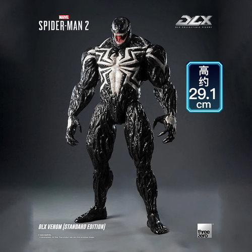 预定包邮 Threezero DLX 漫威蜘蛛侠2 毒液 进化形态 手办