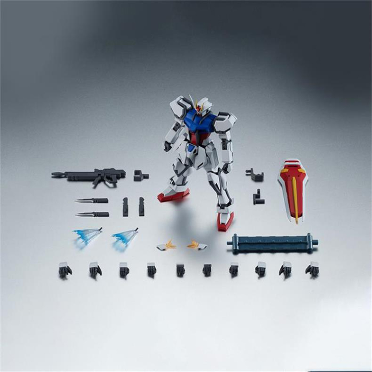 现货 万代 Robot魂 R魂 突击 强袭高达 裸强 动画版 高达SEED可动
