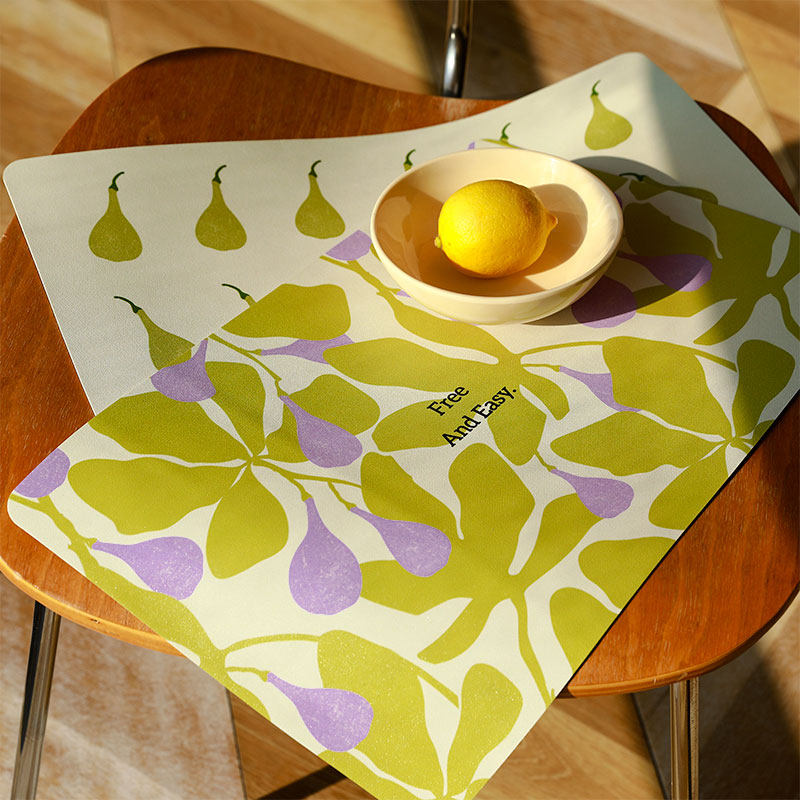 高级感餐垫防水防油免洗隔热垫防烫耐磨桌垫轻奢餐盘垫西餐垫,餐饮具,餐垫,淘宝优惠券,粉丝福利购,淘宝优惠卷
